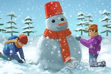 美国水兵的新年祝福：寒冷冬夜中的温暖之光